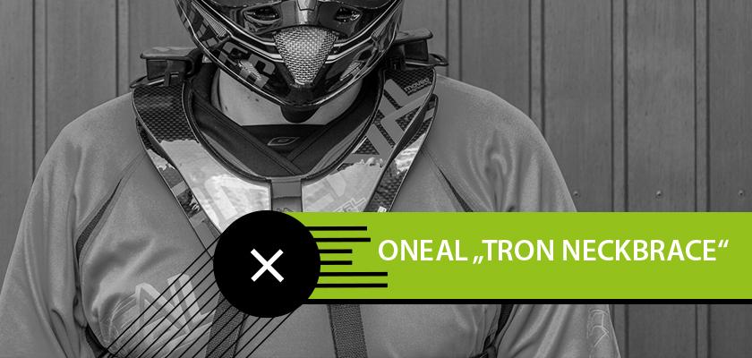 ONeal TRON Neck Brace CRANK Nacken Genick Schutz Protektor Moto Cross MTB DH 