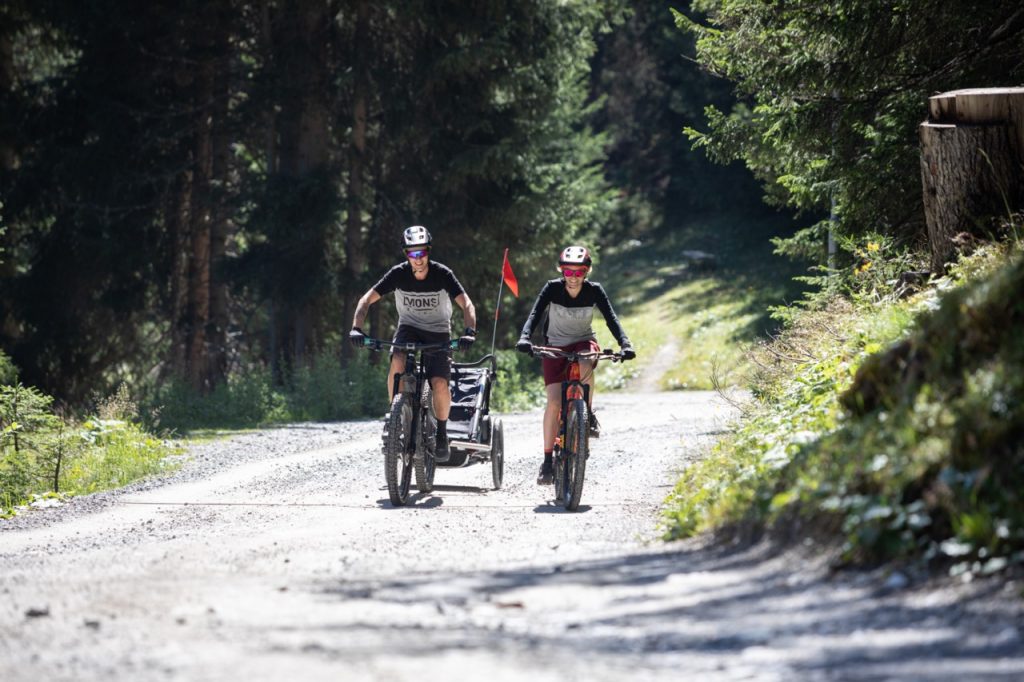 Entspannte E-Bike-Touren gibt es in Serfaus-Fiss-Ladis zahlreich. 